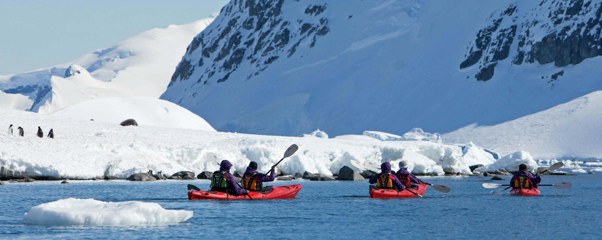 Kayaking in Antarctica - Troels Jacobsen