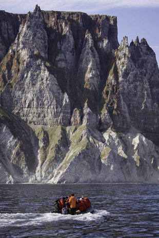 Zodiac Cruising in Lancaster Sound - Nate Small