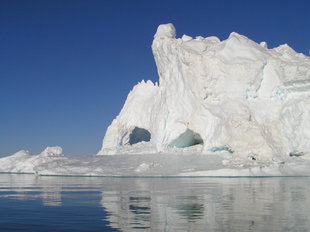 Icebergs in Greenland, Charlotte Caffrey