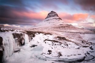 Beautiful  Waterfall Iceland Bjorn Koth