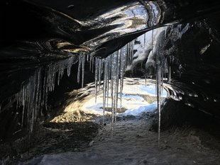 Caving in Iceland