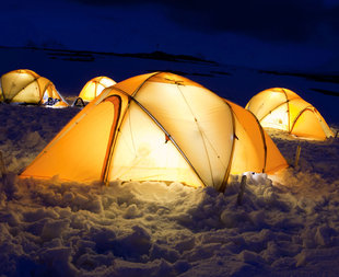 Camping in Antarctica Aqua-Firma