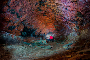 Lava Caving Iceland