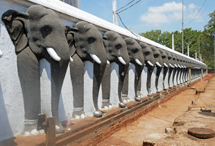 Elephant Wall, Anuradhapura - Charlotte Caffrey