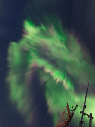 Aurora Borealis in Greenland, John Dickinson