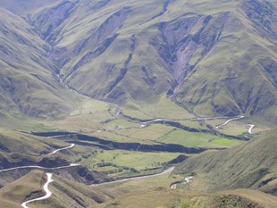 Salta mountains trekking Argentina