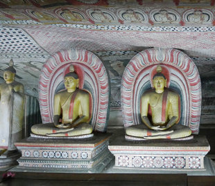 Dambulla Sacred Buddha Caves - Charlotte Caffrey