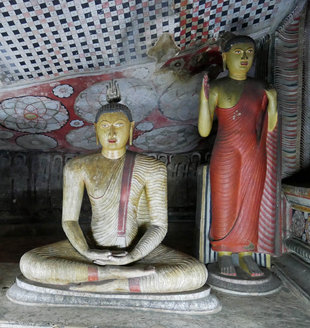 Dambulla Sacred Buddha Caves - Charlotte Caffrey