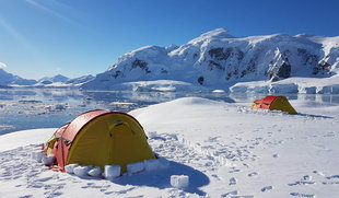 Camping in Antarctica - Ignacio Marino