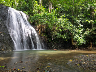 Waterfall in Milne Bay