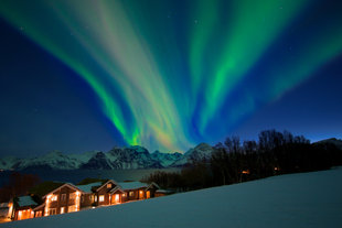 Northern Ligths in Lyngen Alps, Graham Austick