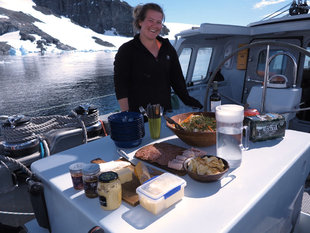 Al Fresco Dining in Antarctica