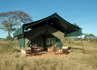 Tented Safari Camp in Serengeti National Park