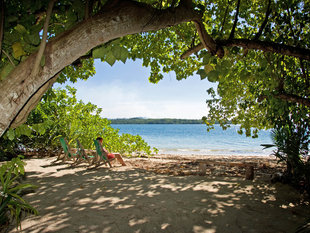 Beach in New Ireland