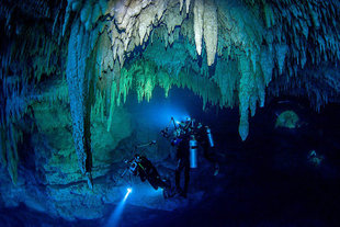 Cavern Diving in Yucatan Peninsula