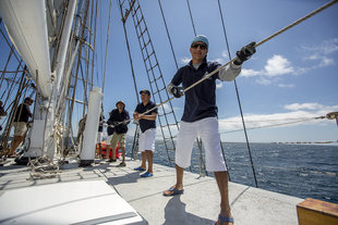 Mary Anne Hands on Sailing