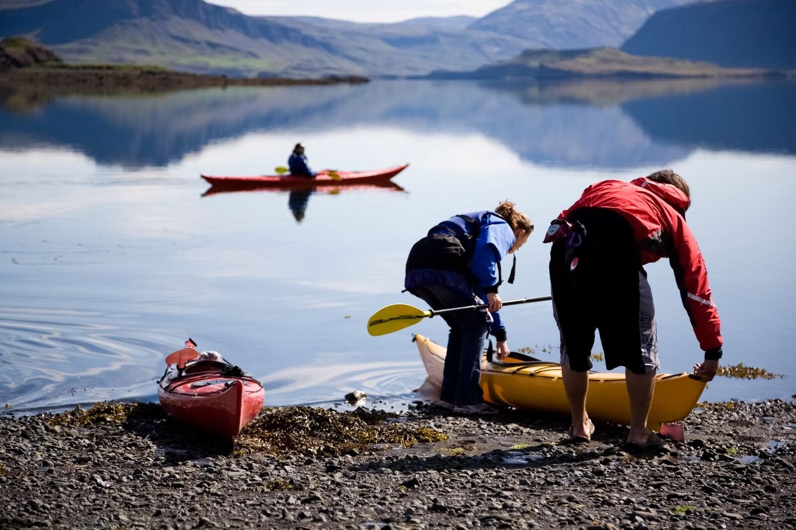 kayak trip iceland