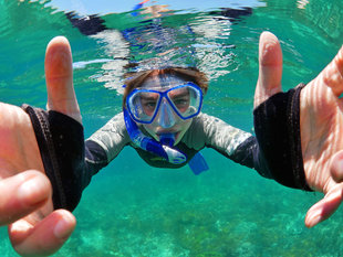 Snorkelling in Komodo, Indonesia