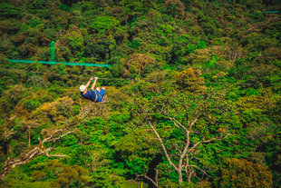 Ziplining in Costa Rica