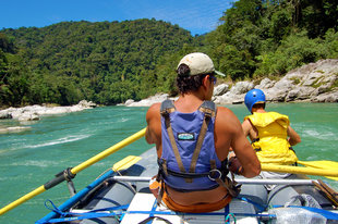 White Water Rafting from Andes to Amazon rainforest in Ecuador