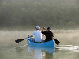 Canoeing in Mexico's Yucatan in search of Spider monkeys and Birdlife