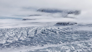 Crevasses in a Glacier, Spitsbergen - Jordi Plana