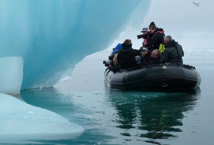 Photographing iceberg polar wildlife marine life voyage.JPG