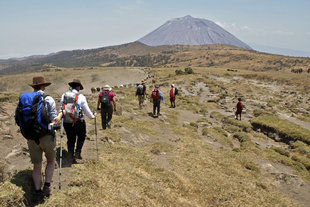 Trekking in Ngorongoro Highlands