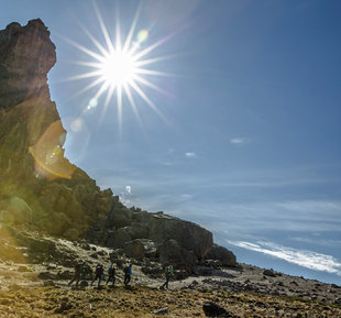 Lava Towers on Mount Kilimanjaro - Oana Dragan