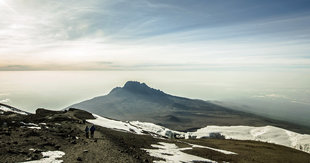 View from Stella Point, Mount Kilimanjaro - Oana Dragan