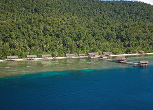 Kri Eco Island Resort, Raja Ampat for diving and snorkelling