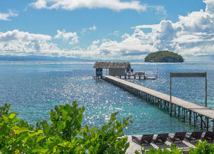 Jetty View at Cape Kri Island Resort, Raja Ampat