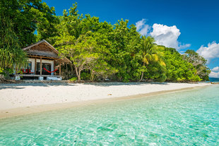 Guest Cottage at Cape Kri Island Resort, Raja Ampat