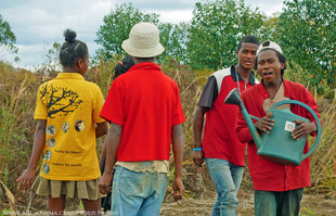 Rapping about forest conservation & sustainable farming and agriculture. Photography by Ralph Pannell / Aqua-Firma