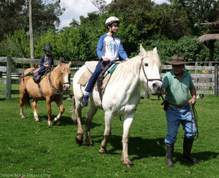 Horseback Riding at Andean Hacienda base