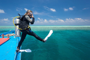 Land Based Diving in the Maldives