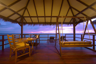 Water Bungalow at Maldives Dive Resort in Faafu Atoll