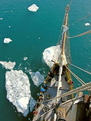 S/V Noorderlicht Aerial View