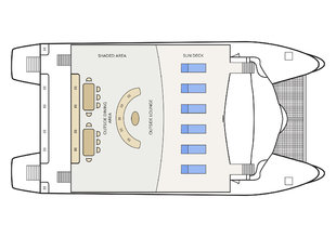 Archipel I Sun Deck plan