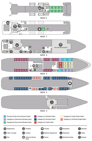 Ocean Atlantic Deck Plan