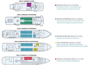 Seaventure Deck Plan