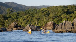 Sea Kayaking in the Bay of Antongil beside the Masoala National Park
