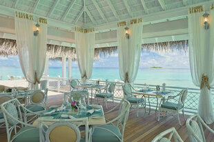 Ocean Breeze Restaurant at Ayada Maldives Resort on Huvadhu Atoll