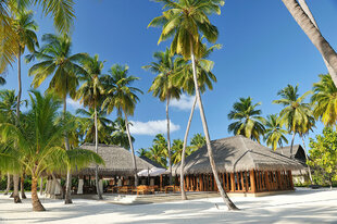 Magu Beach Restaurant at Ayada Maldives Resort on Huvadhu Atoll