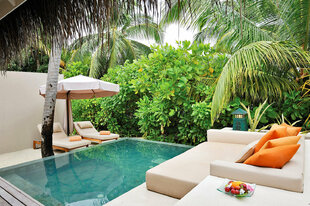 Private pool at Ayada Maldives Beach Villa