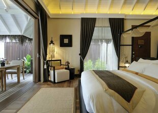 Bedroom at Ayada Maldives Beach Suite