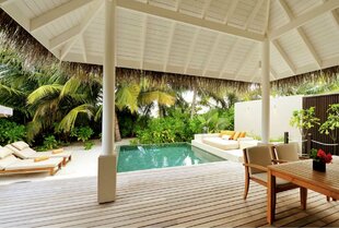 Verandah at Ayada Maldives Sunset Beach Suite