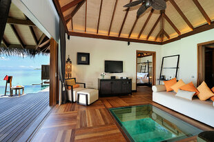 Living Area at Ayada Maldives Sunset Ocean Suite