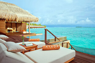 View from Ayada Maldives Sunset Ocean Family Suite