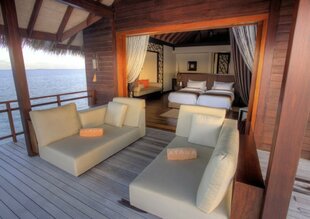 Twin Bedroom at Ayada Maldives Royal Ocean Suite
